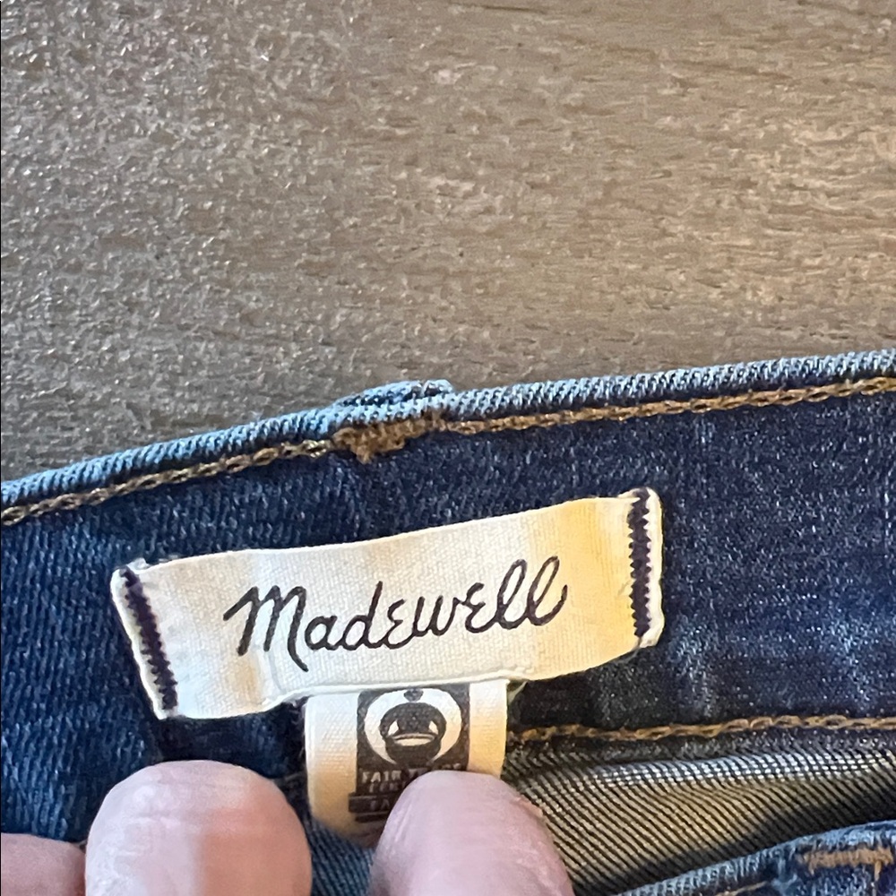 Madewell Dark Blue Skinny Jeans - Picture 2 of 4